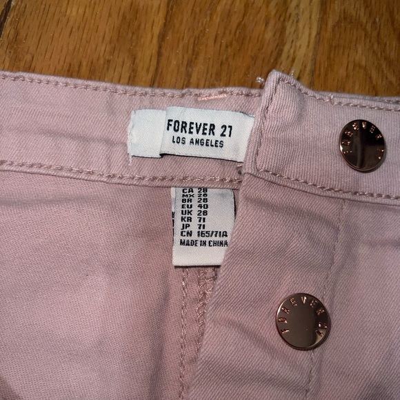 Forever 21 Button Up Mini Skirt - Picture 2 of 3